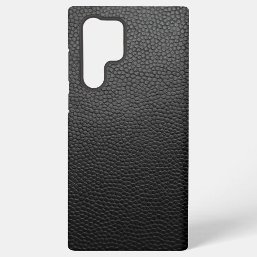 Black Snakeskin Samsung Galaxyケース (裏面)