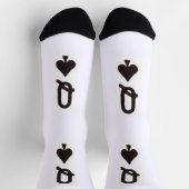 Black Spade Queen Thunder_Cove ソックス (上部)