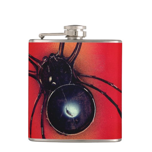 Black Spider フラスク (正面)