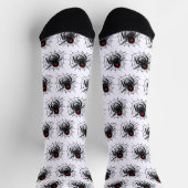 Black Spider in Web ソックス (上部)