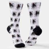 Black Spider in Web ソックス (傾斜あり)