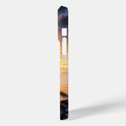 Black Stallion in Desert Case-Mate iPhoneケース (裏面 / 左)