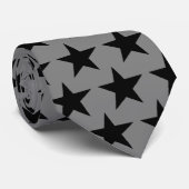 Black Stars Muster ネクタイ (ロール)