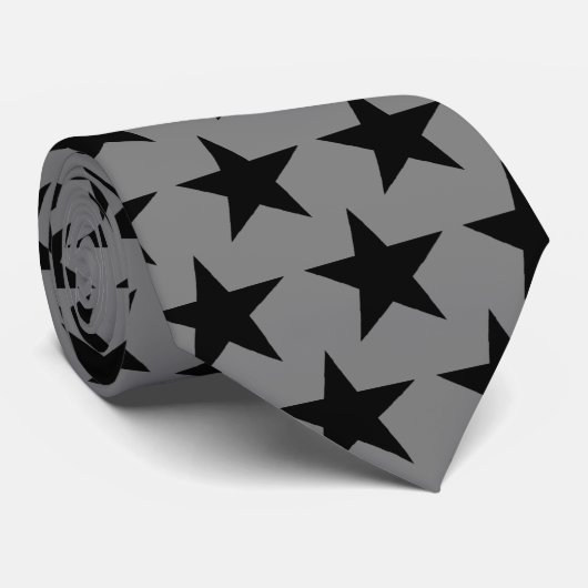 Black Stars Muster ネクタイ (ロール)