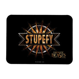 Black & Stupefy Spellグラフィック マグネット
