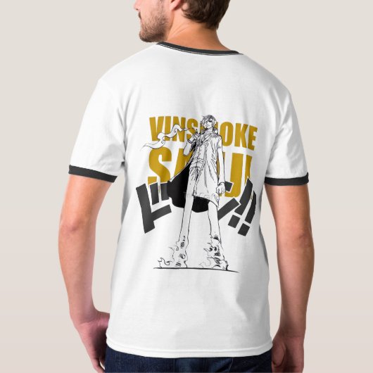 🍽️Black Suit Chef 66 Tee – Stealth Flame Style🖤 Tシャツ (裏面フル)