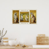 Black-tailed Prairie Dog Poster ポスター (キッチン)