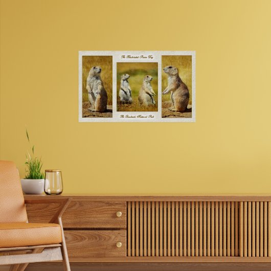 Black-tailed Prairie Dog Poster ポスター (リビング2)
