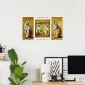 Black-tailed Prairie Dog Poster ポスター (ホームオフィス)