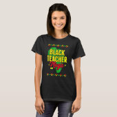 Black Teacher Magic Black History Month African Am Tシャツ (正面フル)