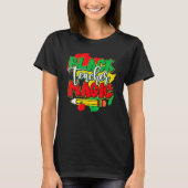 Black Teacher Magic Black History Month African Am Tシャツ (正面)