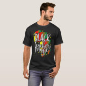Black Teacher Magic Black History Month African Am Tシャツ (正面フル)