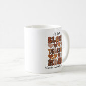 Black Teacher Magic Personalized Mug コーヒーマグカップ (正面右)