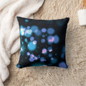 Black & Tha Smoke Modern Abstract  クッション (ブランケット)