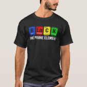 Black The Prime Element Black History Month Period Tシャツ (正面)