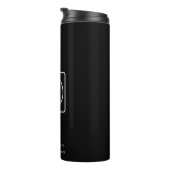 Black Thermal Tumbler | Custom Corporate Business  タンブラー (回転右)