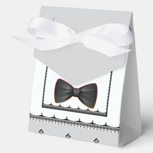 Black Tie フェイバーボックス (正面)