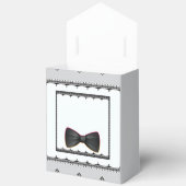 Black Tie フェイバーボックス (見開き)