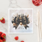 Black Tie New Year with Global Flair スタンダードランチョンナプキン (インサイチュ)