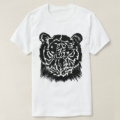 Black Tiger T-Shirt Tシャツ (デザイン正面)