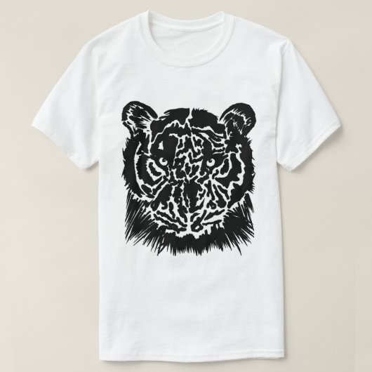 Black Tiger T-Shirt Tシャツ (デザイン正面)