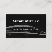 Black tone automotive 名刺 (正面)