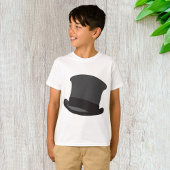 Black Top Hat Classic Steampunk Victorian Tシャツ