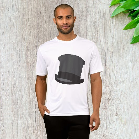 Black Top Hat Classic Steampunk Victorian Tシャツ