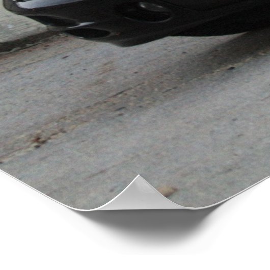 Black Trans Am ポスター (角)