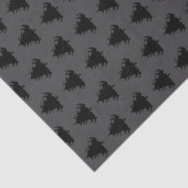 Black Tree Pattern Christmas 薄葉紙 (詳細)