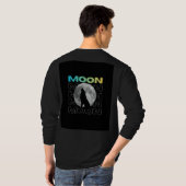 Black tshirt tシャツ (裏面フル)