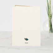 Black Victorian Doll Card for Mom カード (裏面)