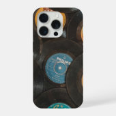 Black Vinyl Classic Records iPhoneケース (裏面)