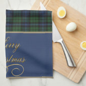 Black Watch Ancient Christmas Kitchen Towel キッチンタオル (四つ折り)