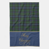 Black Watch Ancient Christmas Kitchen Towel キッチンタオル (縦)