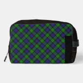Black Watch Scottish Tartan Plaid Pattern ドップキット (裏面)