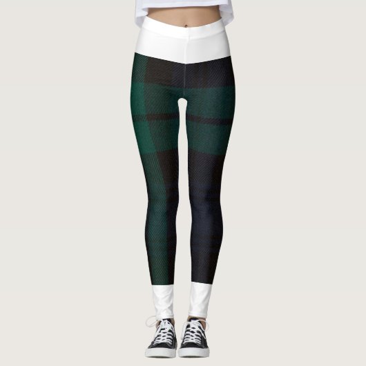 Black Watch Tartan レギンス (正面)