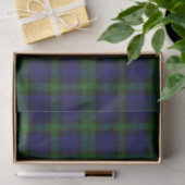 Black Watch Tartan Blue Green Plaid 薄葉紙 (ギフト)
