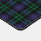 Black Watch Tartan, Plaid デスクマット (コーナー)