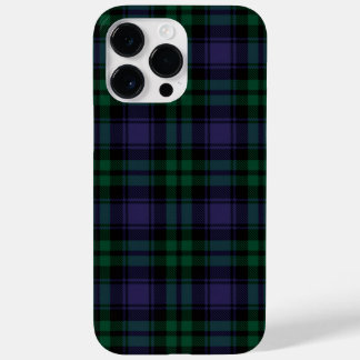 Black Watch Tartan, Plaid Case-Mate iPhone 14 Pro Maxケース