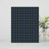 Black Watch Tartan, Plaid Scrapbook Paper (スタンド正面)