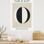 Black White ポスター (キッチン)