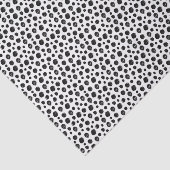 Black White Abstract Dots Collage Tissue Paper 薄葉紙 (詳細)