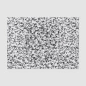 Black White Abstract Splashes Collage Tissue Paper 薄葉紙 (正面)