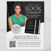 Black & White Book Launch Release Promotional チラシ (正面)