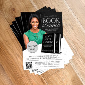 Black & White Book Launch Release Promotional チラシ