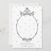 Black & White Classic Christmas Photo    シーズンカード (正面)