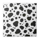 Black White Cow Pattern タイル (正面)
