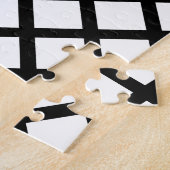 Black & White Diamond Frustrating ジグソーパズル (側面)