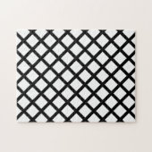 Black & White Diamond Frustrating ジグソーパズル (横)